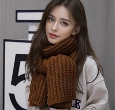 Warmer Unisex Strickschal – Weiches Umschlagtuch 170x26cm #Winter# Herbst