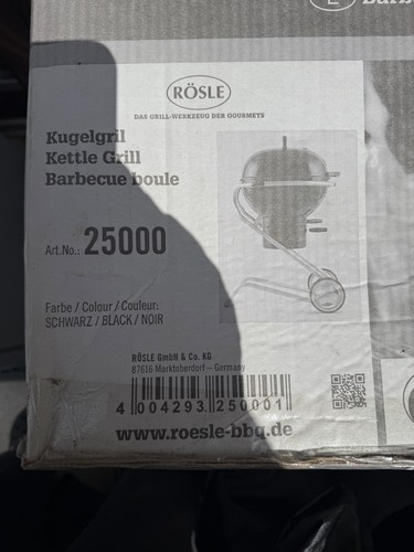 Kugelgrill holzkohle unbenutzt - kugelgrill,