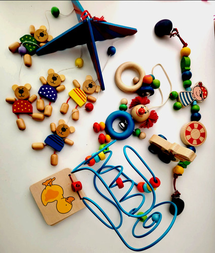 Baby kind holzspielzeug holz - baby,