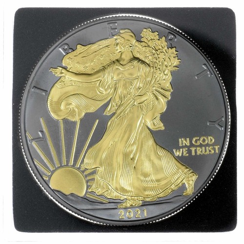 Unze silber golden - 1,