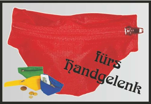 Handgelenktasche rot sport - rot,