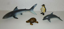SCHLEICH / 4 SEETIERE TIERE /