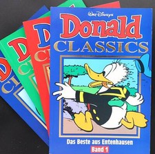 DONALD CLASSICS Nr. 1-4 SC Humor Comic Paperback Auswahl Ehapa Verlag Carl Barks