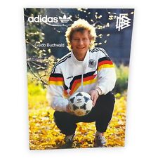 Guido Buchwald Autogrammkarte EM 1988 Deutsche Nationalmannschaft DFB adidas AK