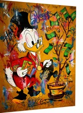 Leinwand bilder dagobert duck - bilder,