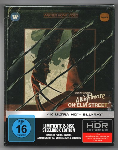 Nightmare elm street - nightmare, 4k