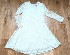 Spitzen Kleid Damen Gr. M 38
