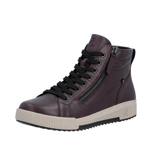Rieker sneaker high weinrot - sneaker,