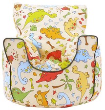 Baumwolle grün Dinosaurier