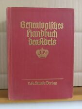 Genealogisches Handbuch des