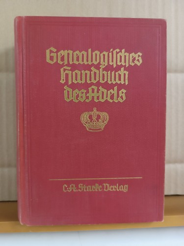 Genealogisches handbuch des - handbuch,
