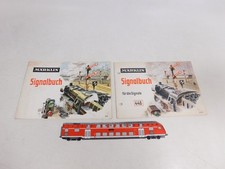 Märklin H0 2x Signalbuch 1x GELOCHT: 0340 446/99 für die Signale 446 #EF189-0,5