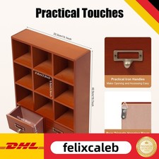 Holzregal Setzkasten Vintage