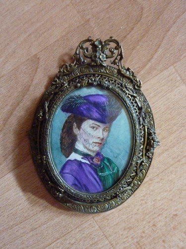 Miniatur gemälde malerei - gemälde,
