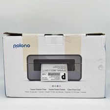 POLONO Thermo-Etikettendrucker für Versandpakete, kompatibel mit USPS, FedEx, Sh