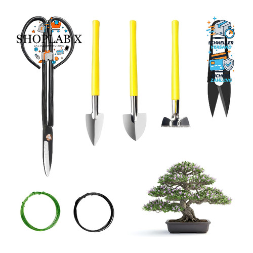 Bonsai werkzeug set teilig - set, 7-teilig