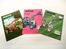 3x Original Prospekt Quicke