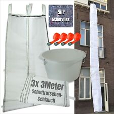 Schuttrutsche 9m Schlauch