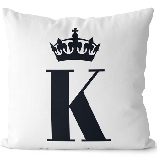 Krone mit buchstabe - krone,