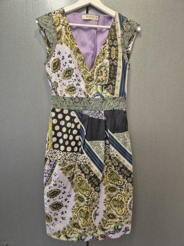 Etro patchwork kleid - etro,
