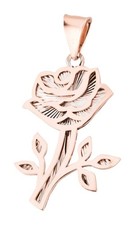 Anhänger Rose-Blume aus 333