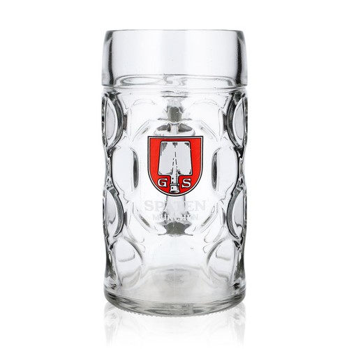 Spaten bier glas - bier, maßkrug