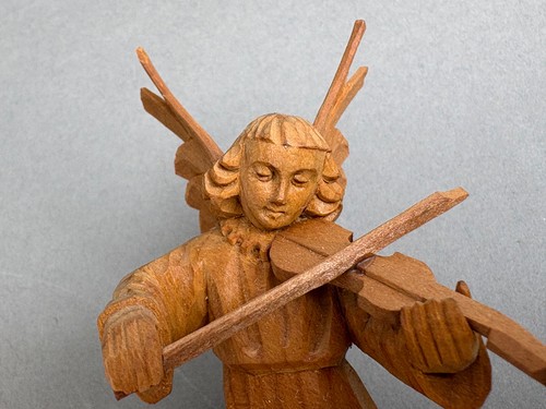 Alt holzfigur engel - alt,
