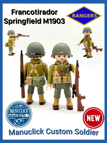 Playmobil custom ww2 soldat - custom,