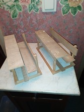 2 x Schulbank große Schule