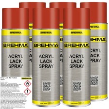 6x BREHMA Acryl Lackspray Ral