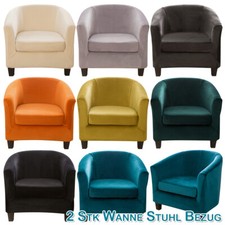 Samt Sesselbezug Abnehmbarer