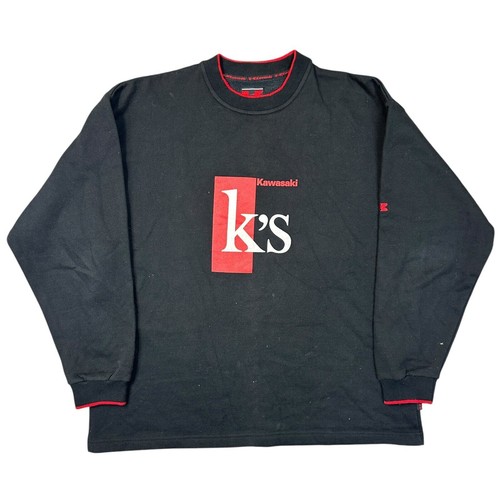 Vintage kawasaki sweatshirt - vintage,