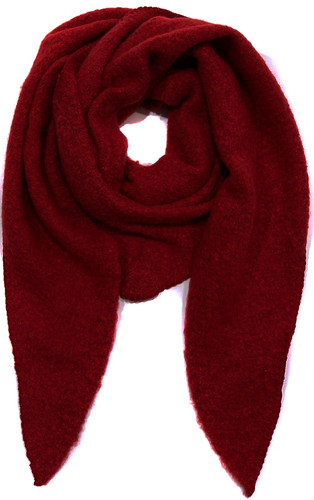 Xxl boucle dreieckstuch winter - xxl,