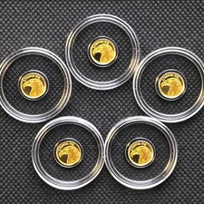 LOT of 5 - 24k Pure Gold