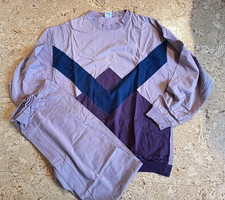 Herrenschlafanzug / Ammann isco / Lang In Größe 50 / Baumwolle