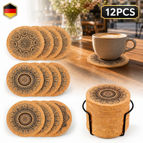 Becheruntersetzer teiliges - becheruntersetzer, 12-teiliges