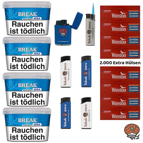 Break blue blau volumentabak - break, blue/blau