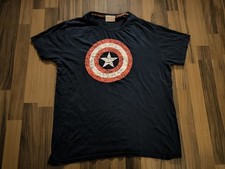 Captain America Elbenwald T-Shirt, Gr. XL Dunkel Blau Shirt Marvel 