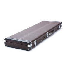 E-Bass Koffer Robust Braun