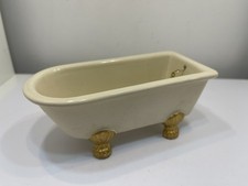 Porzellan Figur Badewanne 13,5