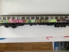 Röwa  Silberling H0 mit Graffiti -Einzelstück-handbemalt- 