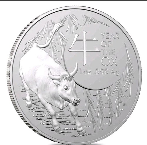 Silbermünze lunar year - oz,