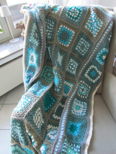Häkeldecke grannysquare - häkeldecke,