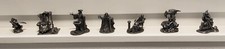 7x WAPW  Made in UK Lot Konvolut rare Figur Fantasy Pewter Zinn Dragon / Wizard