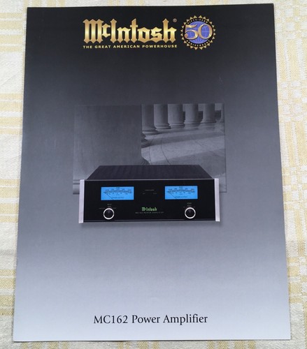 Mcintosh mc162 power amplifier - power,