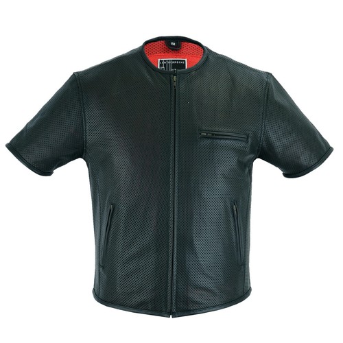 Herren lederweste motorrad - herren,
