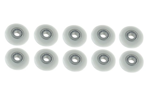 10x laufrollen garagentor - 10x,