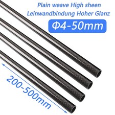 CFK-Rund-Rohr Ø 5 bis 50 mm -