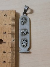 Anhänger Kettenanhänger Ägypten ägyptisch Hieroglyphen Metall nicht magnetisch