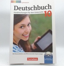 Deutschbuch 10. Handreichungen mit Lösungen Klassenarbeiten